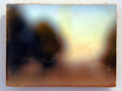 Illumine no. 11, Photo Encaustic on Poplar, 6 x 8 inches, 2006.